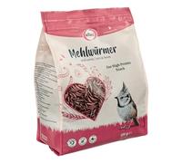 Elles vers de Farine séchés 500 g I Délicatesse protéinée pour Oiseaux Sauvages | 100% Naturel | Idéal pour l'alimentation Toute l'année | Riche en énergie et sans coquilles