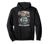Ellesmere Port Royaume-Uni Voyage Ville Sweat à Capuche