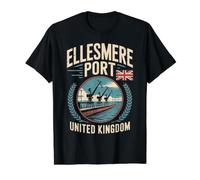 Ellesmere Port Royaume-Uni Voyage Ville T-Shirt Graphique avec Valeur
