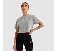 Ellesse Fireball Cropped T-Shirt Femme, Gris (Grey Marl), XL