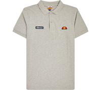ellesse Hommes Polo MONTURA - Piqué, Manches courtes, Col en tricot plat, Logo Gris M