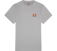 ellesse Hommes T-Shirt MALBE - Fitness, Sport, Manches courtes, Col ras du cou, Col rond, Logo Gris 2XL