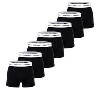 Ellesse Lot de 7 Boxers Yema pour Homme - avec Logo - sans Poche - en Coton Stretch, Noir 2, M