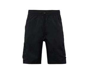 ELLESSE Pantalon cargo 'Bullseye' orange / rouge / noir, Taille 31-32
