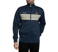 ELLESSE Veste de survêtement 'Vicenza' ivoire / bleu marine / jaune / rouge cerise, Taille M