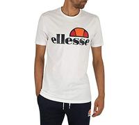 ellesse Prado T-shirt Homme (lot de 1), Blanc (Optic Whit), S