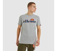 Ellesse Prado T-Shirt Homme (Lot de 1), Gris chiné, S