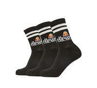 Ellesse Pullo Socks Lot de 3 paires de chaussettes, Noir , 39-42