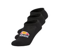 ellesse Rebi Lot de 3 Tapis d'entraînement Chaussettes, Noir, 7-11 Mixte