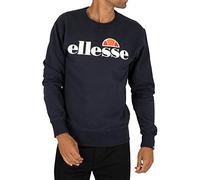 Ellesse SL Succiso Sweatshirt Homme, Bleu Marine, XL