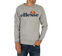 Ellesse SL Succiso Sweatshirt Sweats Homme, Gris (Grey Marl), S