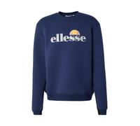 ELLESSE Sweat-shirt 'Corvaro' bleu marine / jaune / gris clair / melon, Taille XL