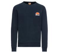 ELLESSE Sweat-shirt 'Diveria' bleu foncé / mandarine / grenadine / blanc, Taille L
