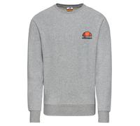 ELLESSE Sweat-shirt 'Diveria' bleu marine / gris clair / orange / rouge orangé, Taille S