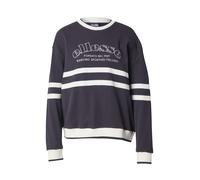 ELLESSE Sweat-shirt 'MANIGOD' gris foncé / blanc, Taille XS