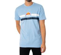 Tee Shirt Manches Courtes Ellesse Aprel Light Blue Tee Bleu Ciel S