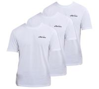 Ellesse Azzini T-Shirt (3 Pack), Blanc, L Homme