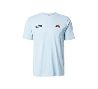 ELLESSE T-Shirt 'Floran' bleu marine / bleu ciel / orange / rouge, Taille M