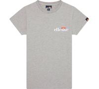 ellesse T-shirt KITTIN Femme - Manches courtes, Col ras du cou, Col rond, Coton Jersey, Logo Gris XS