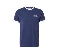 ELLESSE T-Shirt 'Meduno' bleu marine / bleu foncé / rouge / blanc, Taille M