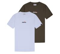 ELLESSE T-Shirt 'Ollio 2' olive / rouge / noir / blanc, Taille M