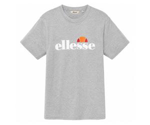 ELLESSE T-Shirt 'Prado 2' gris / orange / blanc, Taille L
