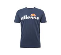 ELLESSE T-Shirt 'Prado' bleu marine / orange / rouge / blanc, Taille S