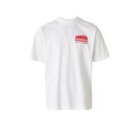 ELLESSE T-Shirt 'T1' rouge / blanc, Taille S