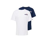 ELLESSE T-Shirt 'Voodoo' bleu marine / orange / blanc, Taille M