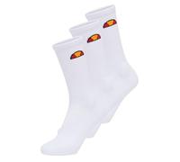 ellesse Tisbi Lot de 3 paires de chaussettes Crew Blanc, Blanc., 43-46