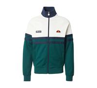 ELLESSE Veste de survêtement 'Rimini' bleu foncé / vert foncé / orange foncé / blanc, Taille L