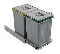 ELLETIPI PF0134A2Poubelle de tri sélectif extractible pour base - PF01 34A2