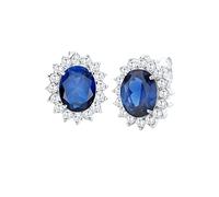 Elli - 0306541314 - Boucles d'Oreille Pendantes - Femme - Argent 9251000 6.3 Gr - Oxyde de Zirconium