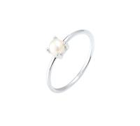 Elli - Bague - Femme - Argent - 925/1000 - Bague perles - Perle d'eau douce chinoises - T56 - 0611512916_56
