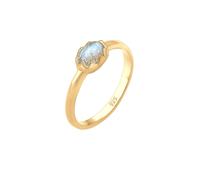 ELLI Bague bleu clair / or, Taille 52
