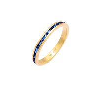 ELLI Bague bleu / or, Taille 54