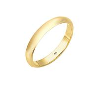 Elli - Bague - Femme - Argent - 925/1000 - Or Jaune - T54