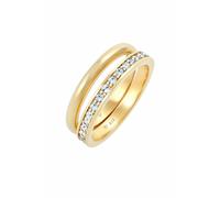 ELLI Bague 'Kristall' or, Taille 52