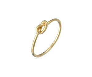 Elli Bague Noeuds Dames Geo Minimal en or Jaune 375