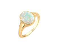 ELLI Bague opal / or, Taille 54