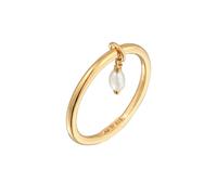 ELLI Bague or / blanc perle, Taille 58