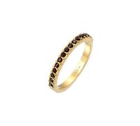 ELLI Bague or / noir, Taille 54