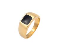 ELLI Bague or / noir, Taille 56