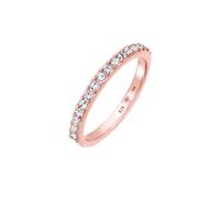 ELLI Bague or rose / blanc, Taille 58
