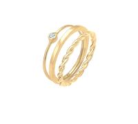 ELLI Bague or, Taille 52
