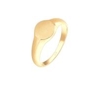 Elli Terne Ovale Base Geo 925 Argent Plaqué or