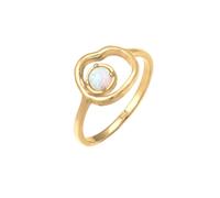 ELLI Bague 'Organic' opal / or, Taille 52