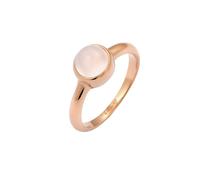 ELLI Bague 'Solitär' or rose, Taille 54