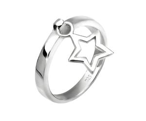 ELLI Bague 'Sterne' argent, Taille 52