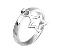 ELLI Bague 'Sterne' argent, Taille 56